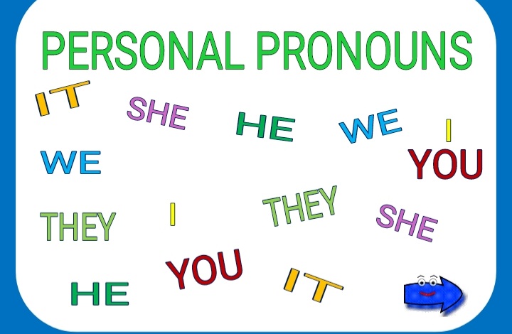 PERSONAL PRONOUNS